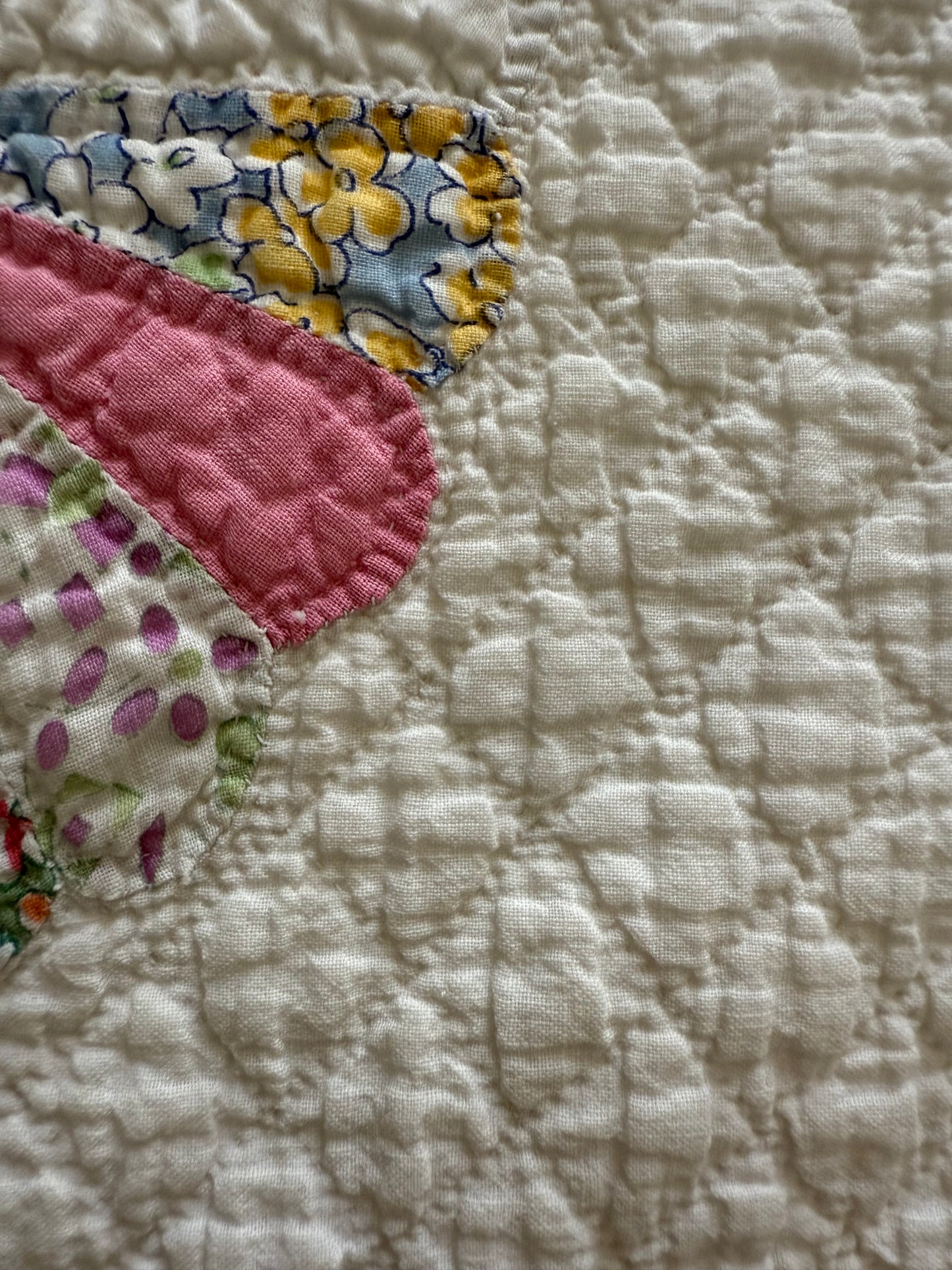Vintage Dresden Plate Quilt