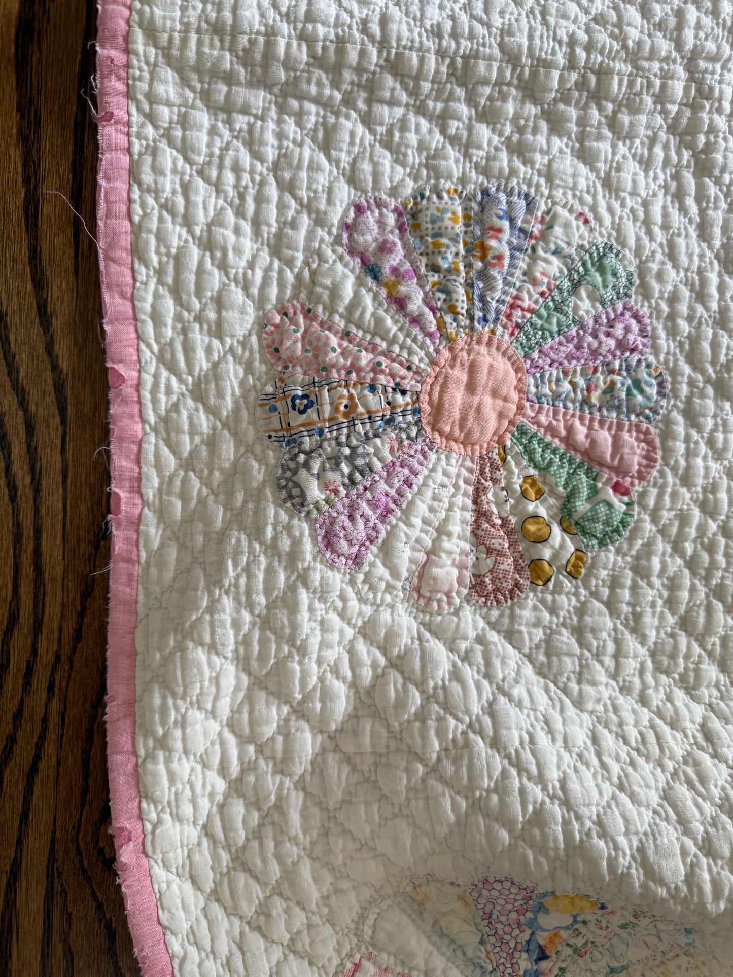 Vintage Dresden Plate Quilt