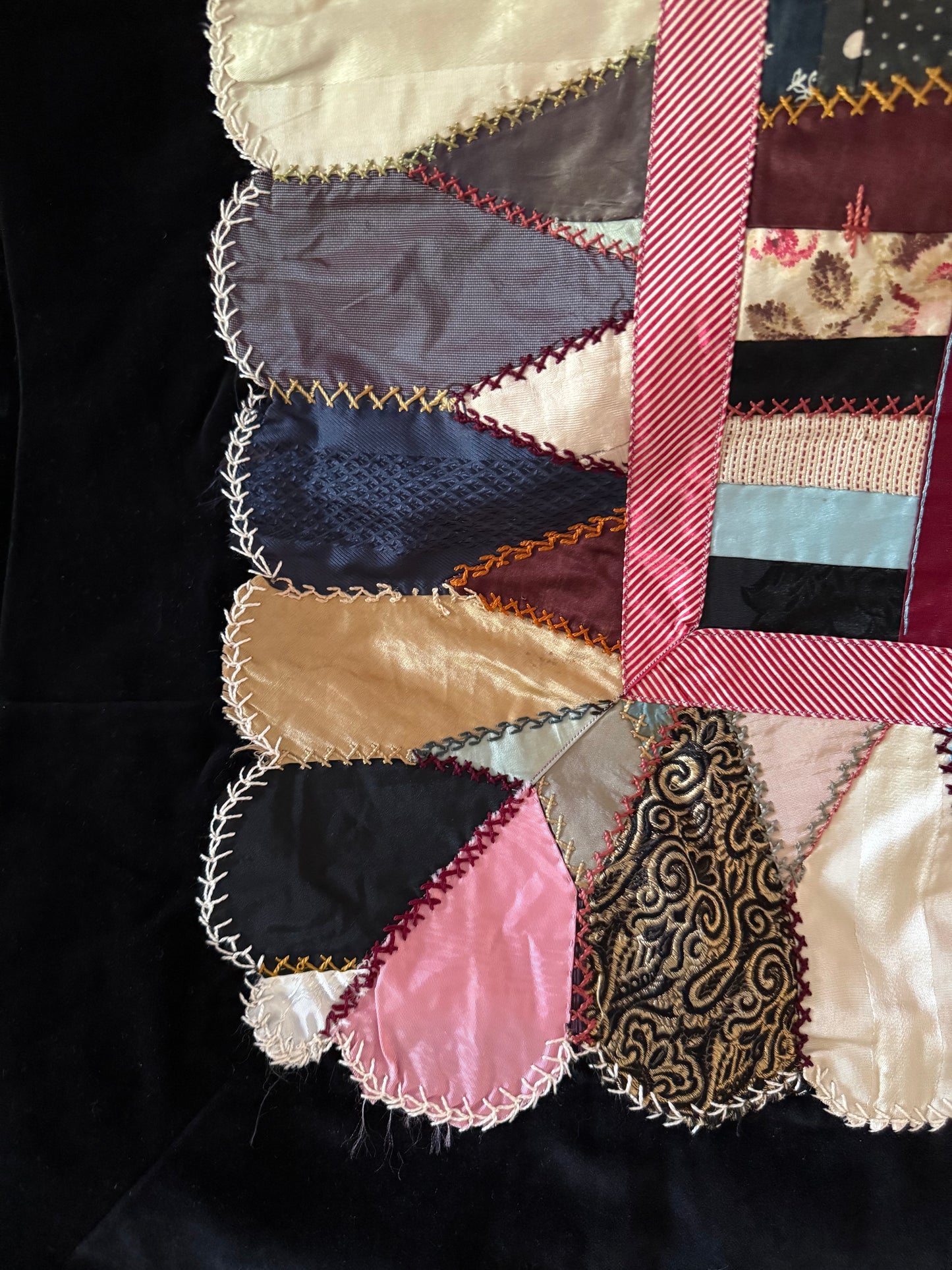 Antique Victorian Crazy Quilt