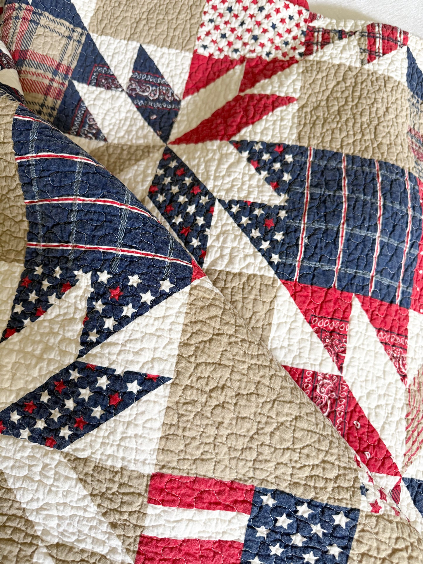 American Whole Cloth Quilt
