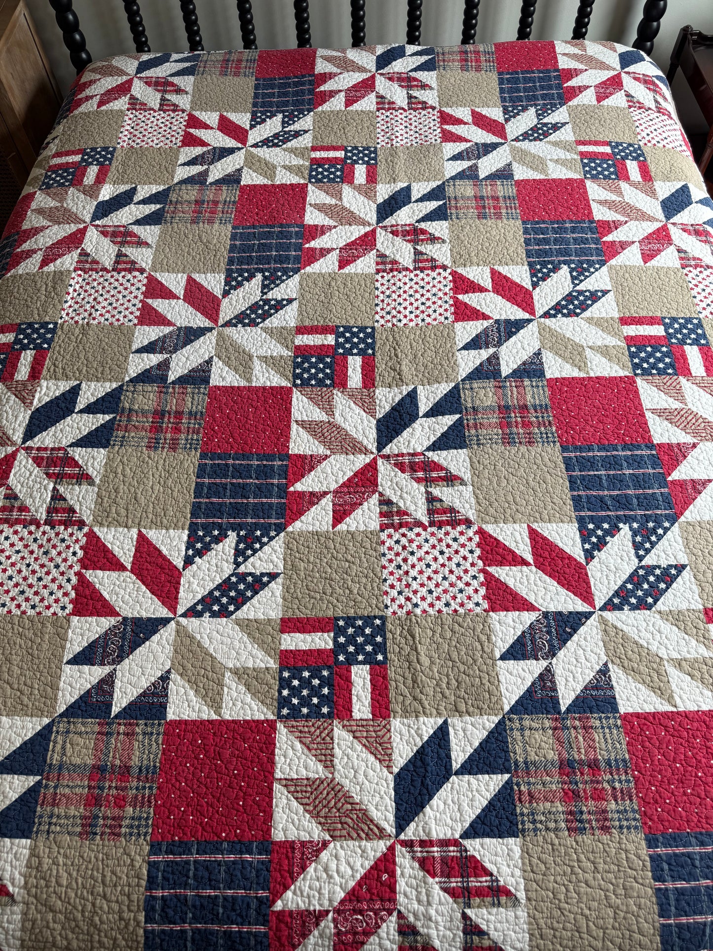 American Whole Cloth Quilt