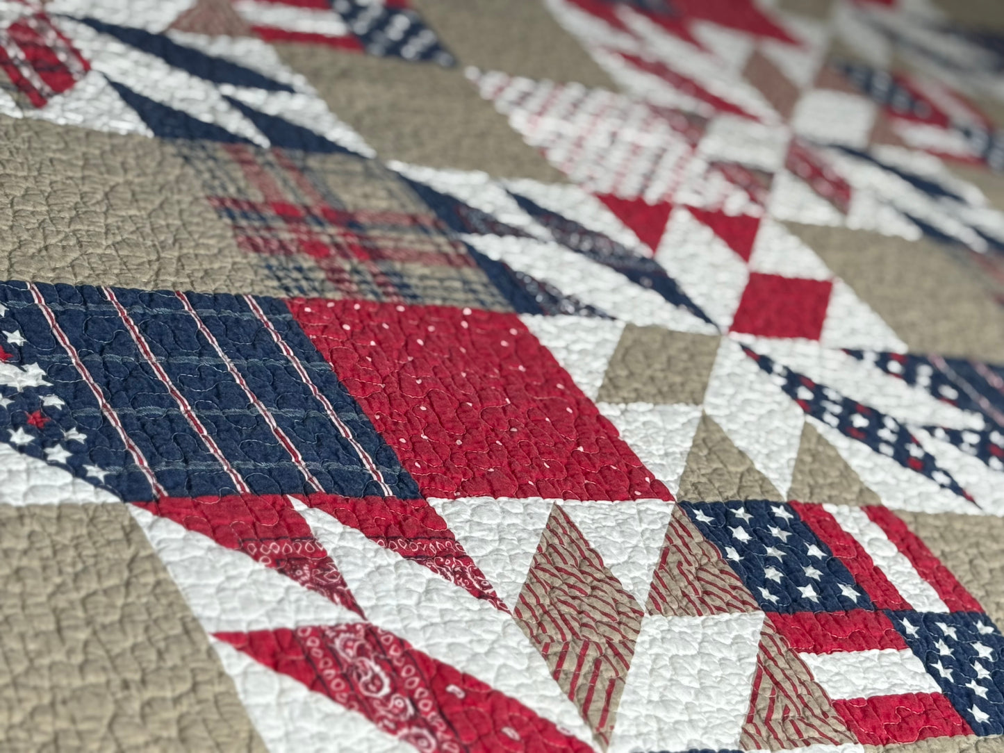 American Whole Cloth Quilt