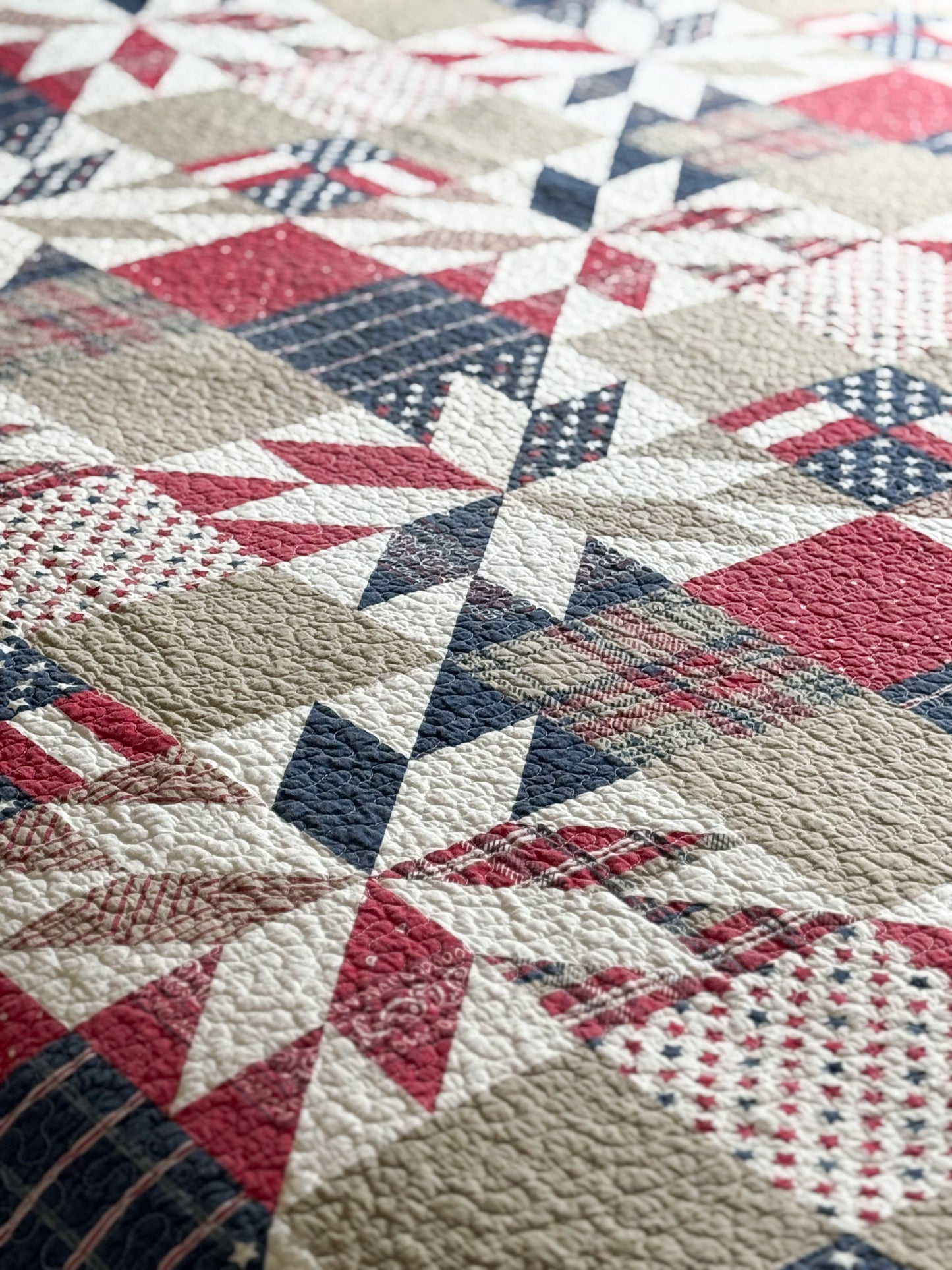 American Whole Cloth Quilt