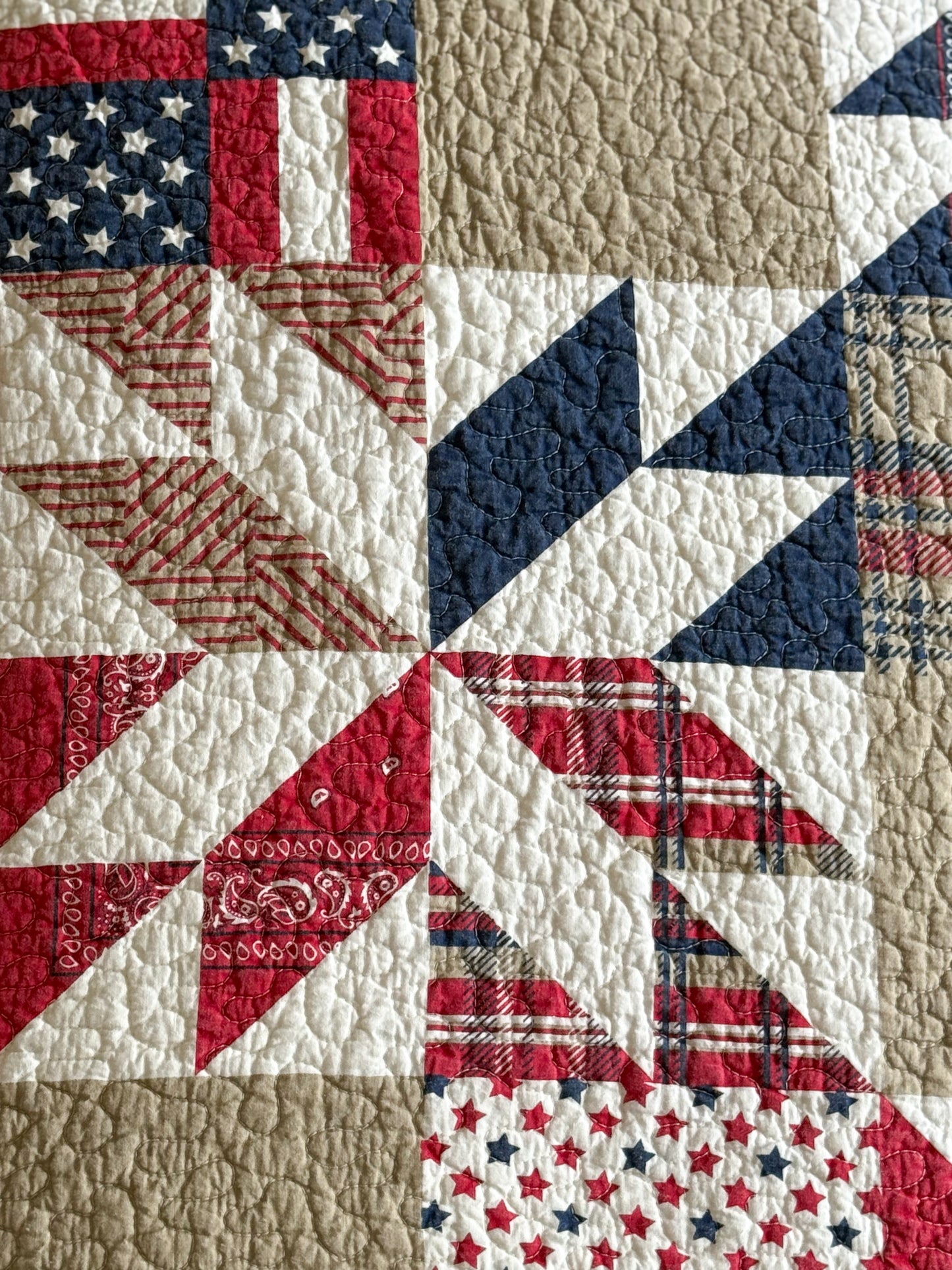 American Whole Cloth Quilt