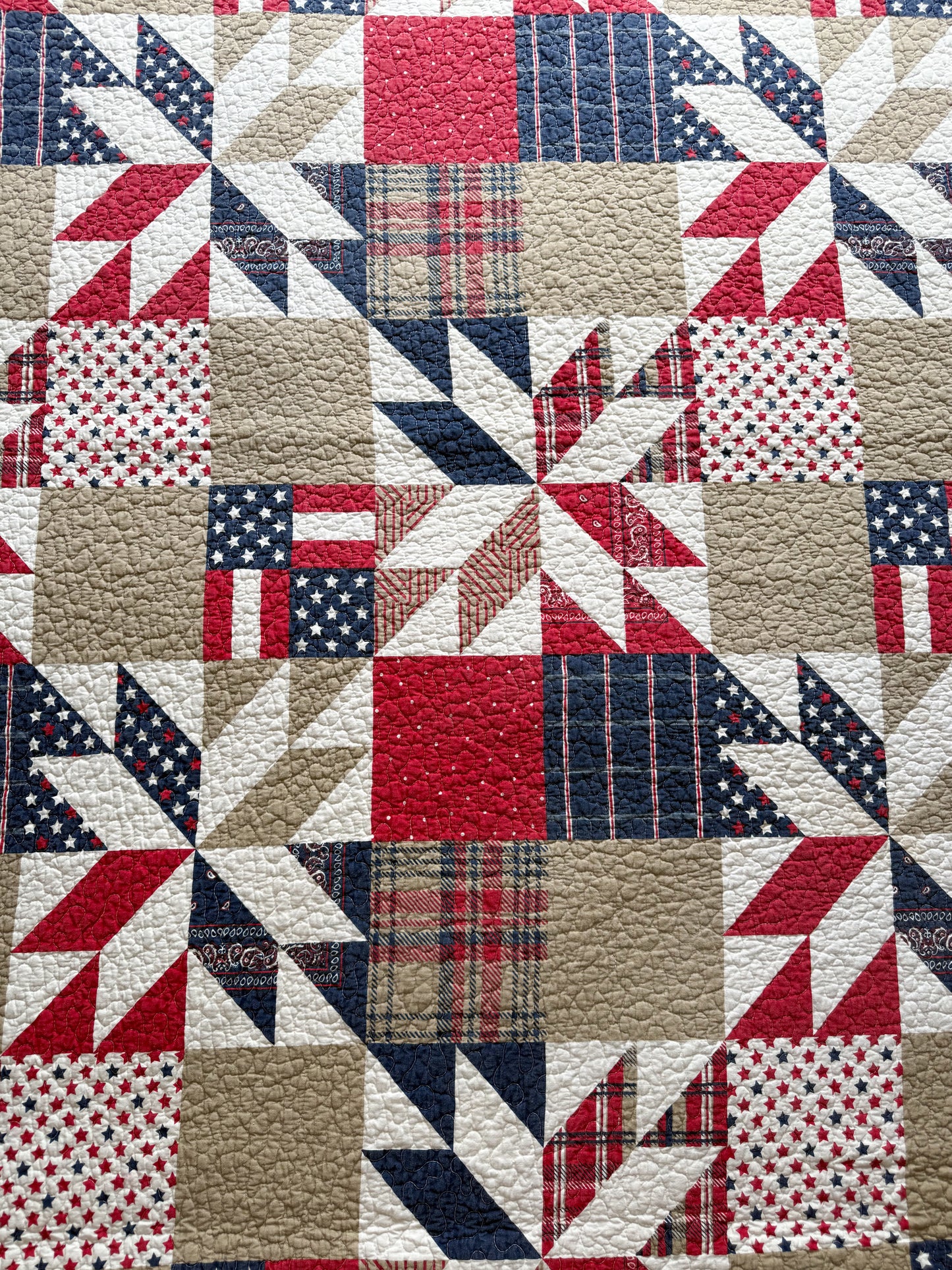 American Whole Cloth Quilt
