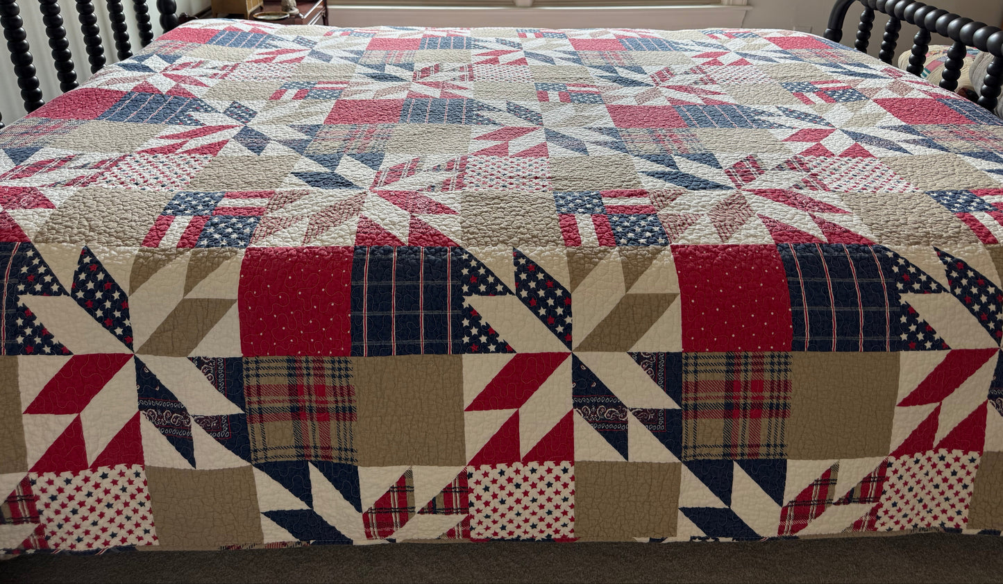 American Whole Cloth Quilt