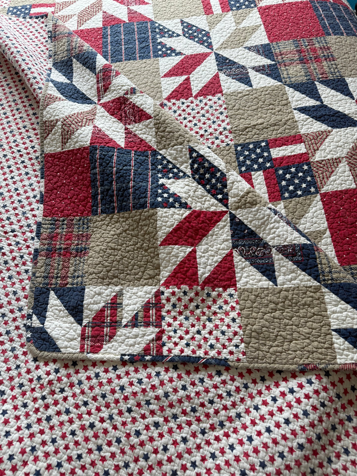 American Whole Cloth Quilt