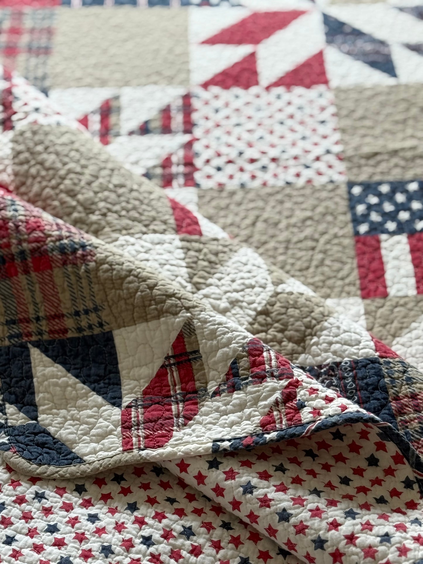 American Whole Cloth Quilt