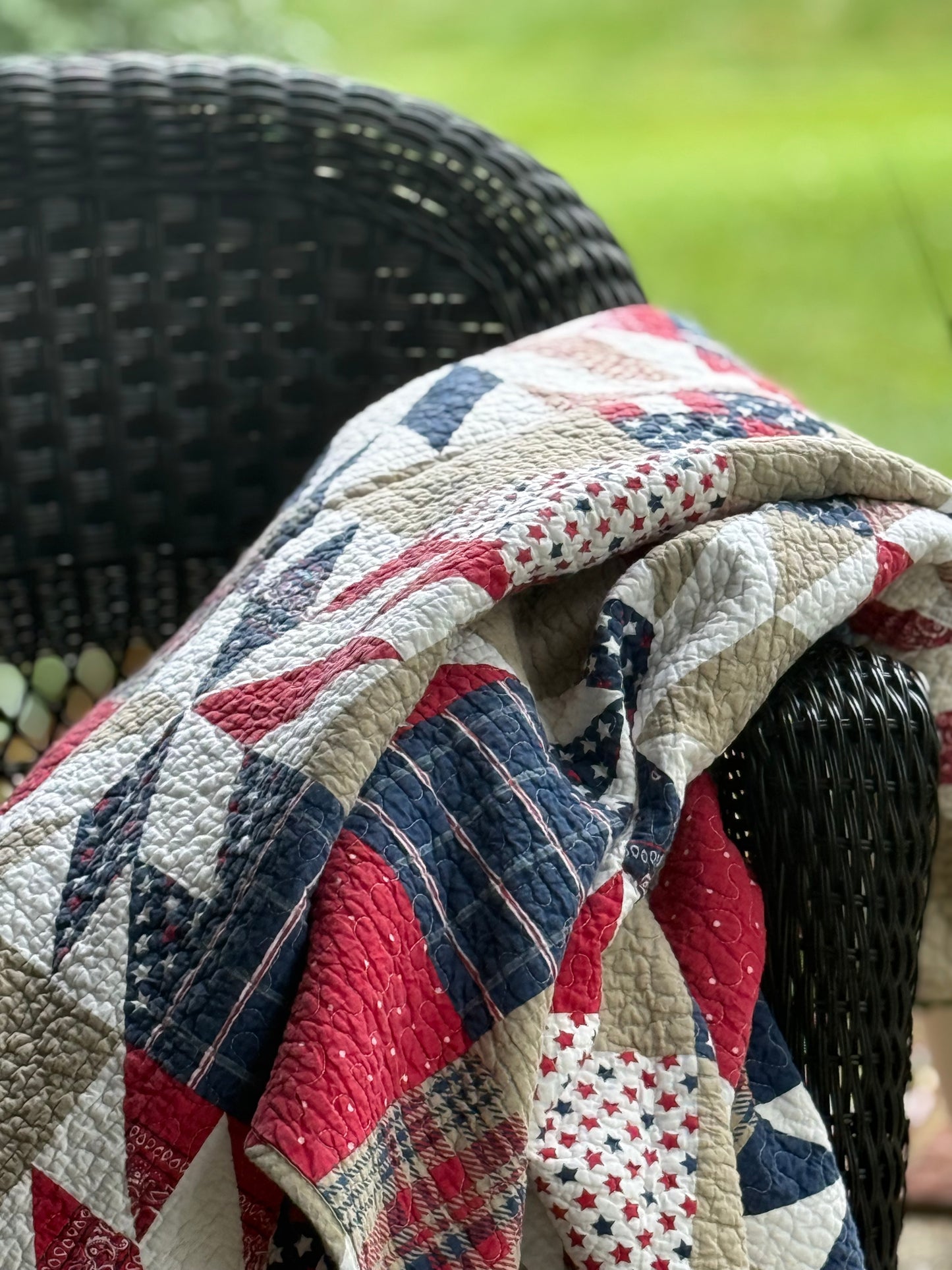 American Whole Cloth Quilt