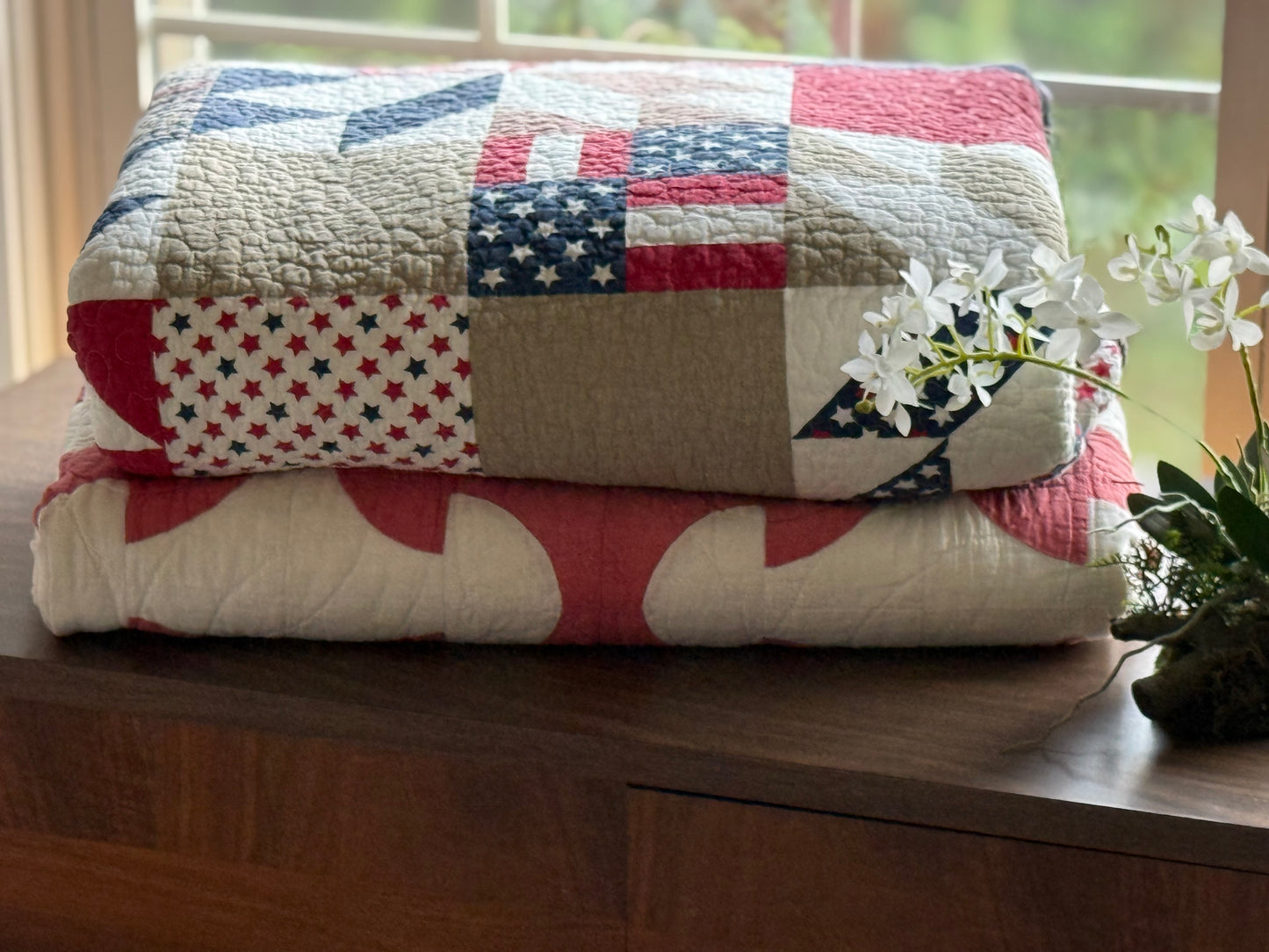 American Whole Cloth Quilt