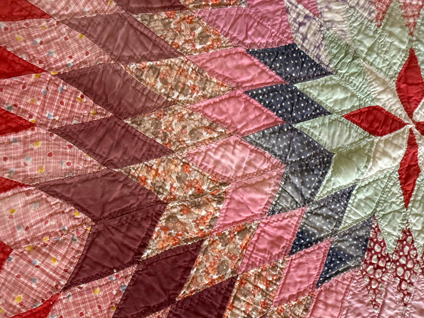 Vintage Lone Star Quilt