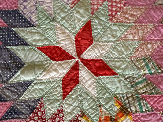 Vintage Lone Star Quilt