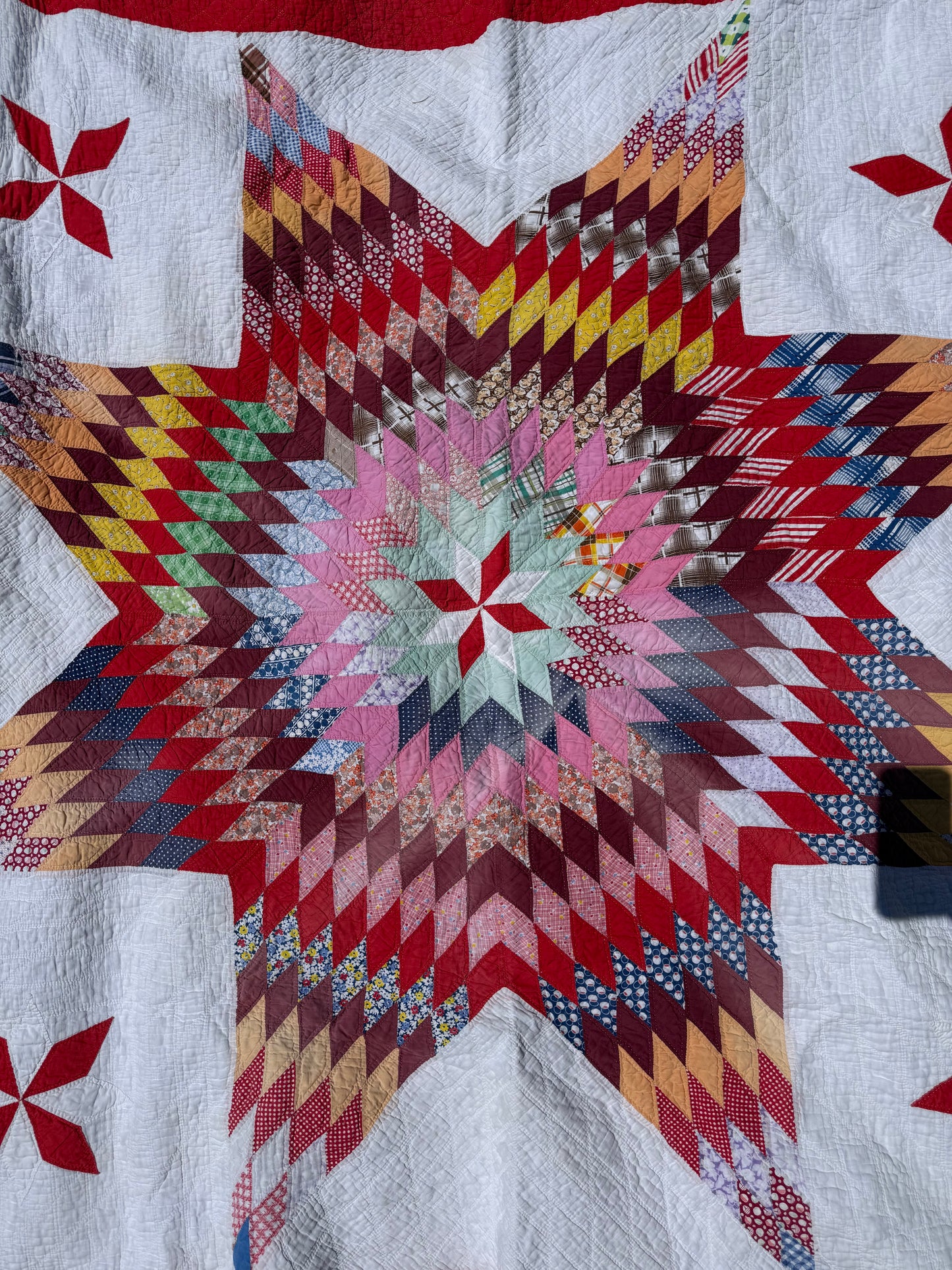 Vintage Lone Star Quilt