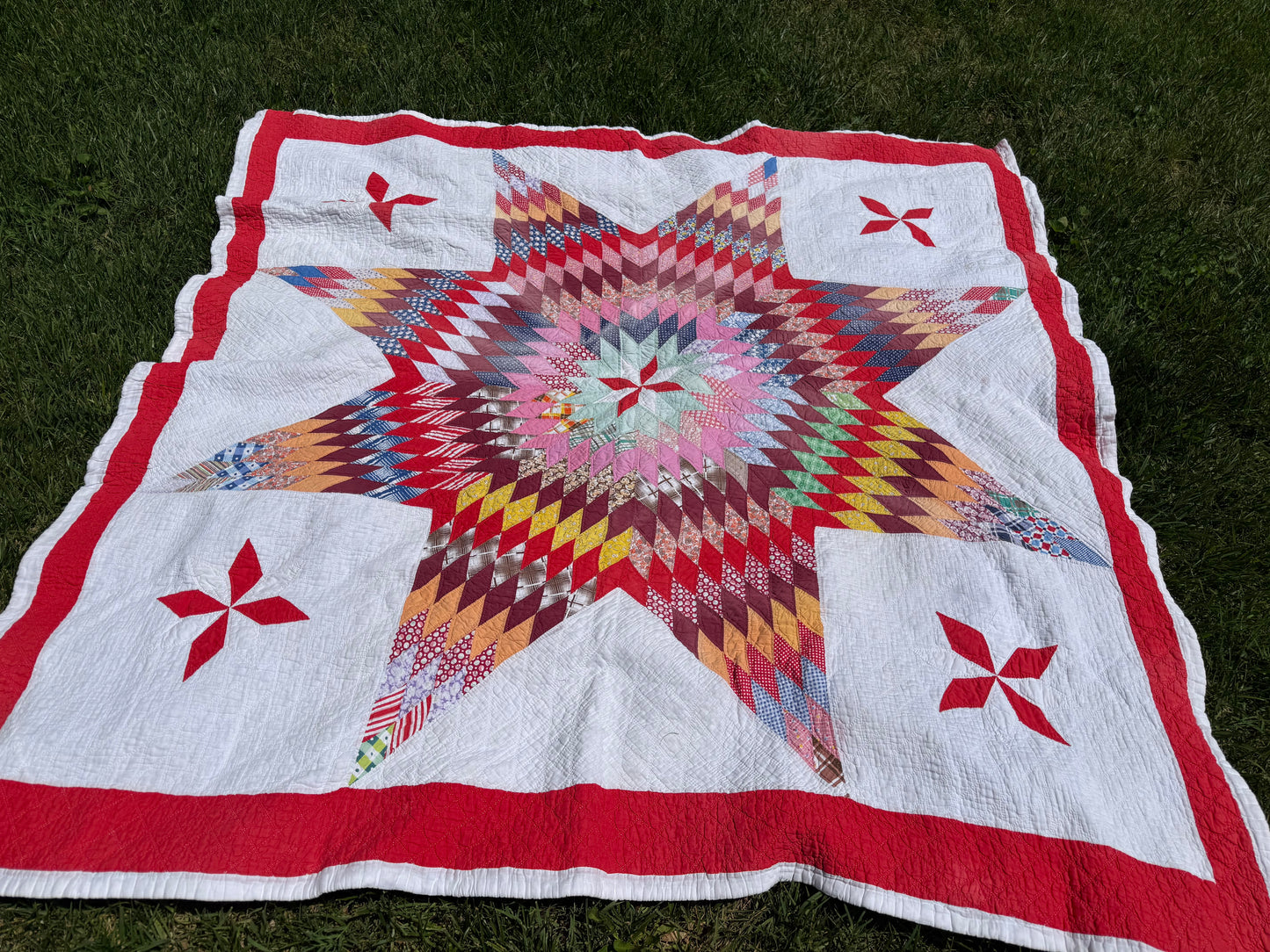 Vintage Lone Star Quilt
